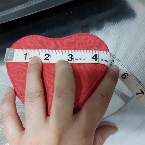 Heart Shaped Jewelry Organizer Box Rings Earrings Everything Else - Picture 6 of 7